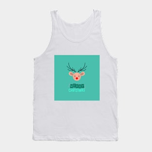 Merry Christmas Deer Tank Top